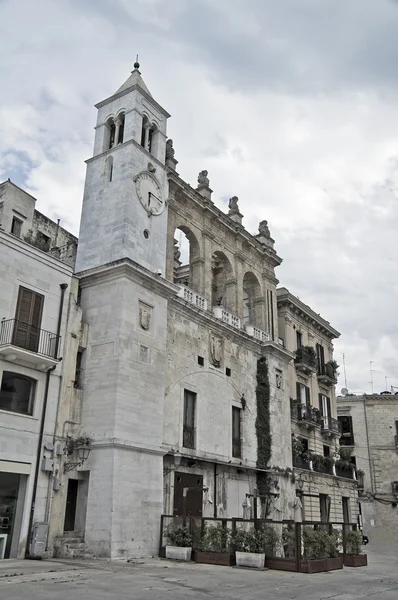Plaza Mercantil. ¡Bari! Apulia . — Foto de Stock