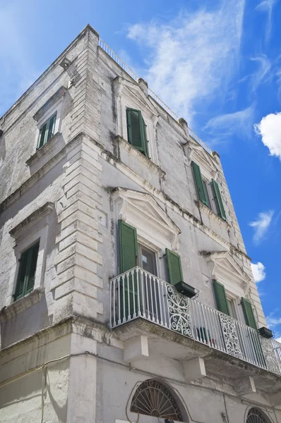 Palácio Histórico. Matera. Basilicata . — Fotografia de Stock