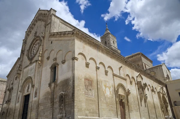 Matera Cathedral. Basilicata. — Stock Photo, Image