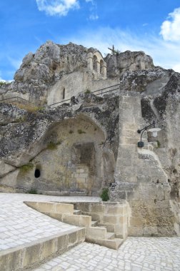 Madonna de idris kaya-kilise. Sassi matera. Basilicata.