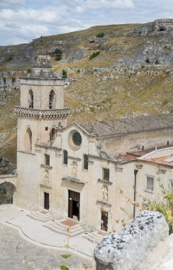 St. pietro Kilisesi. Sassi matera. Basilicata.