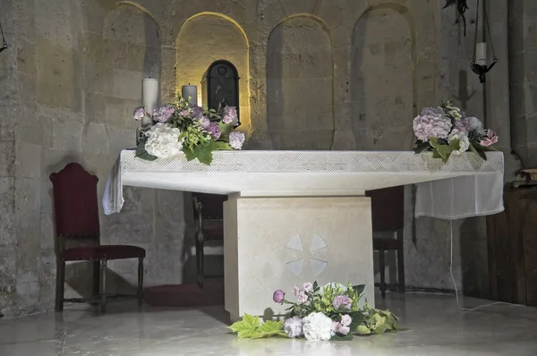 St john baptist Kilisesi. Matera. Basilicata. — Stok fotoğraf