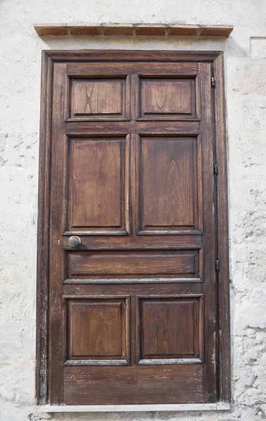 ประตู WOODEN . — ภาพถ่ายสต็อก