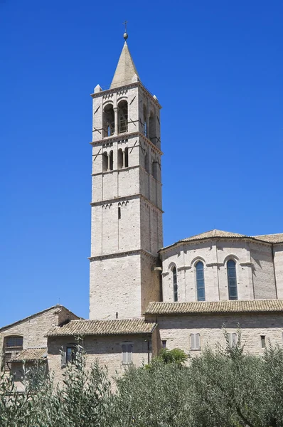 Basilikan St chiara. Assisi. Umbrien. — Stockfoto