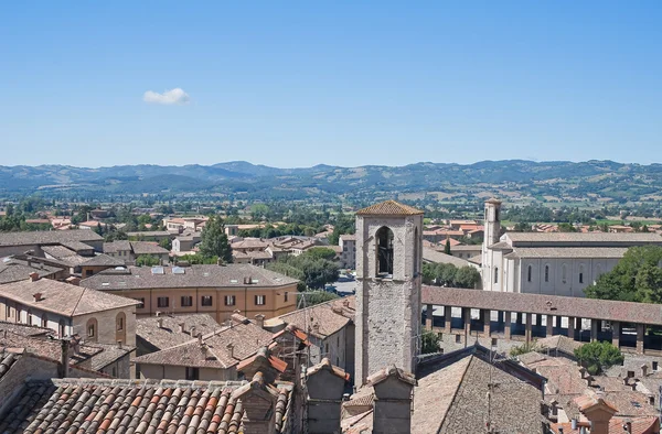 Panoramic view of Gubbio. Umbria. — Stock Photo, Image