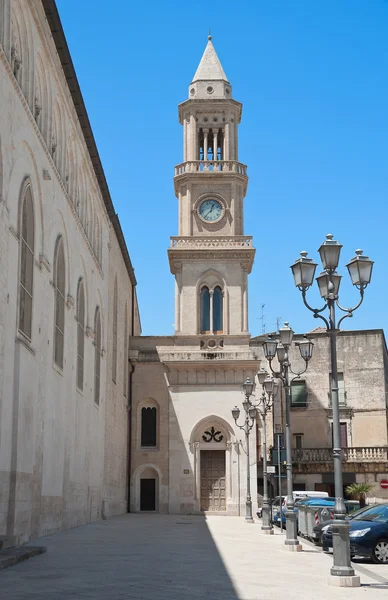 Civic Tower Clock. Altamura. Apulia. — Stock Photo, Image