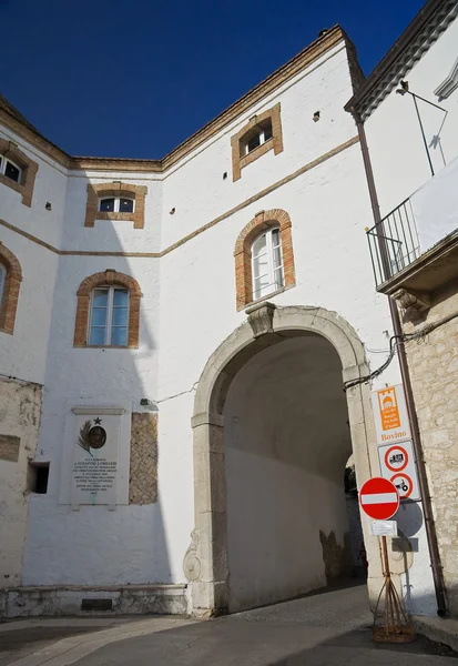 Historic Palace. Bovino. Apulia. Italy. — Stock Photo, Image