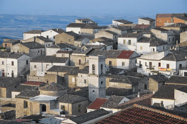 Vista panoramica del Bovino. In Puglia. Italia . — Foto Stock