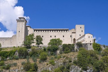 Albornoz Kalesi. Spoleto. Umbria.