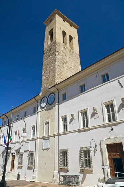 Stadhuis. Spoleto, Umbrië. — Stockfoto