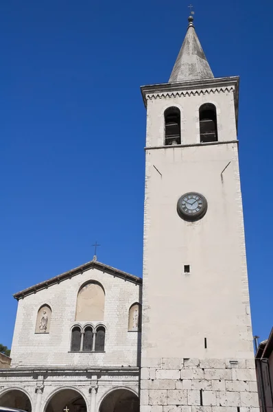 Kostel svatého gregorio maggiore. Spoleto. Umbrie. — Stock fotografie