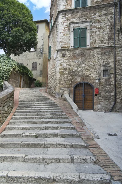 Alleyway. Perugia. Umbria. — Stock Photo, Image