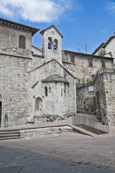 SS. stefano e valentino kerk. Perugia. Umbrië. — Stockfoto