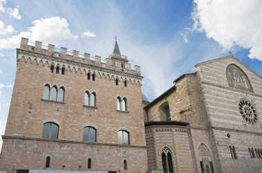 St. Feliciano Cathedral. Foligno. Umbria. clipart