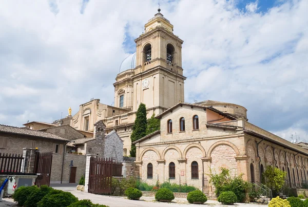 St. maria degli angeli basiliek. Assisi. Umbrië. — Stockfoto