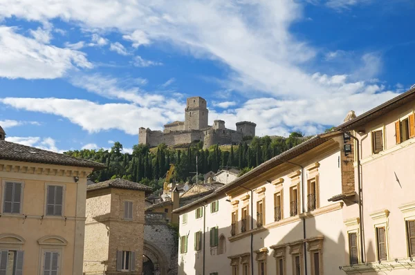Albornoz Kalesi. Assisi. Umbria. — Stok fotoğraf