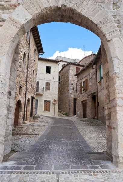 Federico II Gate. Montefalco. Umbria. — Stock Photo, Image