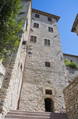 tarihi Saray. Assisi. Umbria.