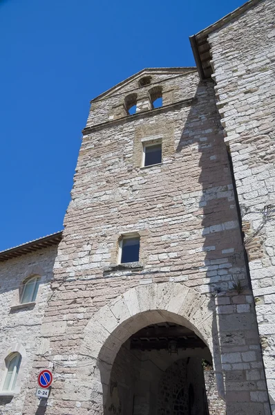Madonna delle rose kerk. Assisi. Umbrië. — Stockfoto