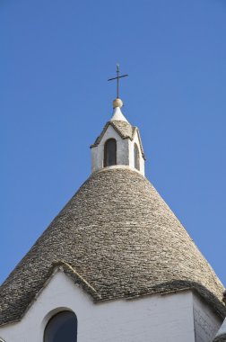 St. Antonio Trullo Church. Alberobello. Apulia. clipart