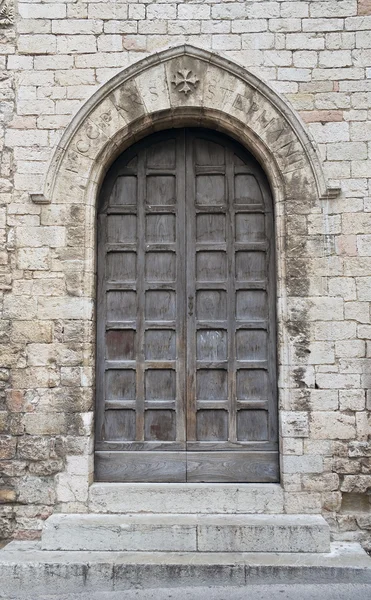 Iglesia Portal de madera . —  Fotos de Stock
