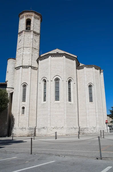 Kostel St. francesco. Gubbio. Umbrie. — Stock fotografie