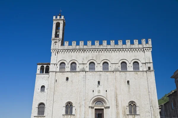Consuls Palace. Gubbio. Umbria. — Stock Photo, Image