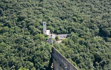 Bridge of Towers. Spoleto. Umbria. clipart