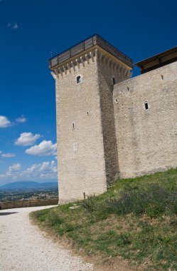 Albornoz Kalesi. Spoleto. Umbria.