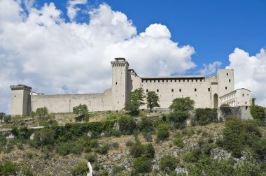 Albornoz Kalesi. Spoleto. Umbria.