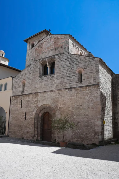 Kostel sv. eufemia. Spoleto. Umbrie. — Stock fotografie