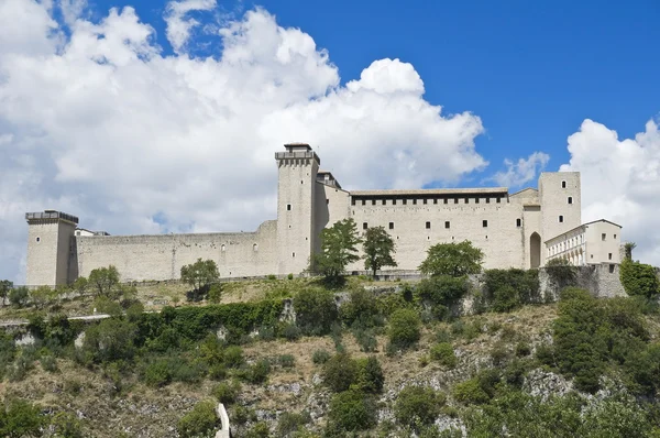 Albornoz fästning. Spoleto. Umbrien. — Stockfoto