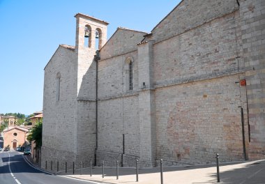 St. Francesco Church. Corciano. Umbria. clipart