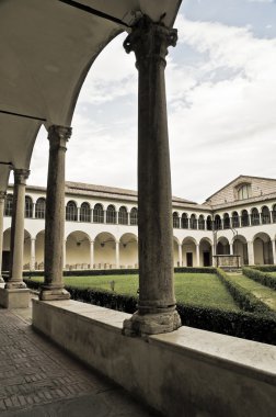 Aziz domenico Kilisesi manastır. Perugia. Umbria.