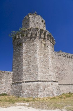 Albornoz Kalesi. Assisi. Umbria.