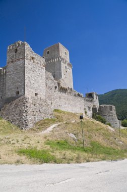 Albornoz Kalesi. Assisi. Umbria.