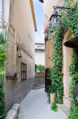 Alleyway. Bevagna. Umbria.