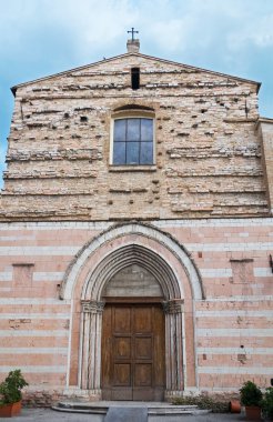 St. Giacomo Church. Foligno. Umbria. clipart