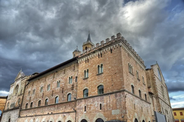 Palace of the Canons. Foligno. Umbria. — Stock Photo, Image