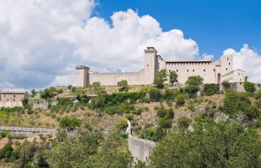 Albornoz Kalesi. Spoleto. Umbria.