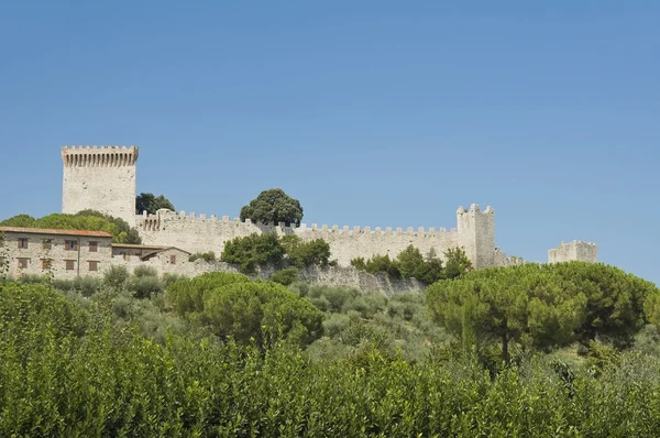 Aslan castle. Castiglione del lago. Umbria. — Stok fotoğraf