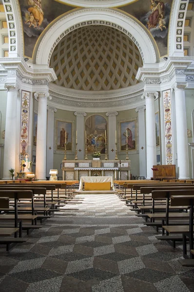 stock image Interior Church. Castiglione del lago. Umbria.
