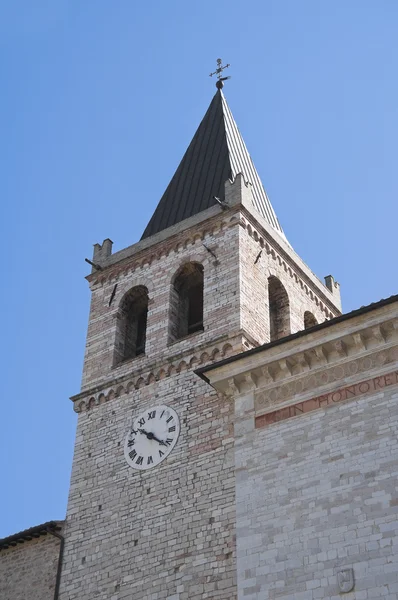 St. maria maggiore-kyrkan. Spello. Umbrien. — Stockfoto