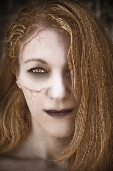 stock image Undead woman.