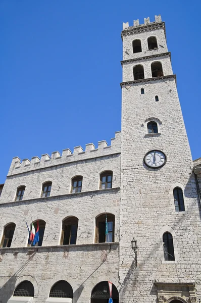 Kaptan Sarayı. Assisi. Umbria. — Stok fotoğraf