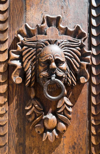 A allwood ajtó doorknocker. — Stock Fotó
