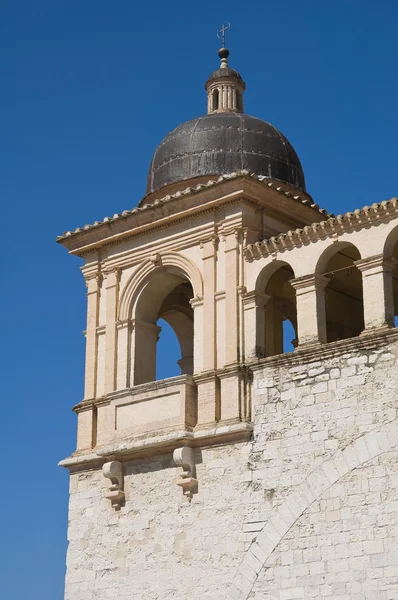 St. Francesco Belltower Basilica. Assisi. Umbria. — Stock Photo, Image