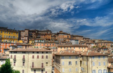 Panoramic view of Perugia. Umbria. clipart