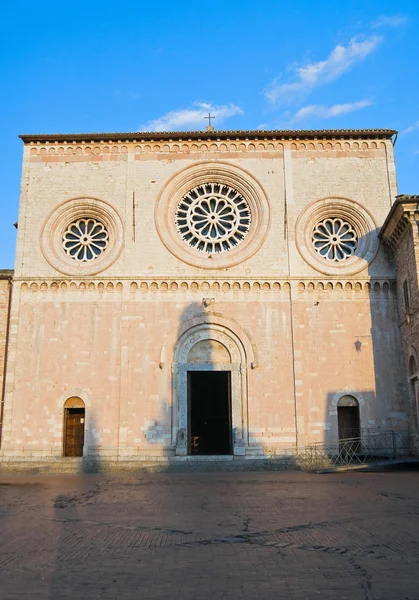 St. pietro kerk. Assisi. Umbrië. — Stockfoto