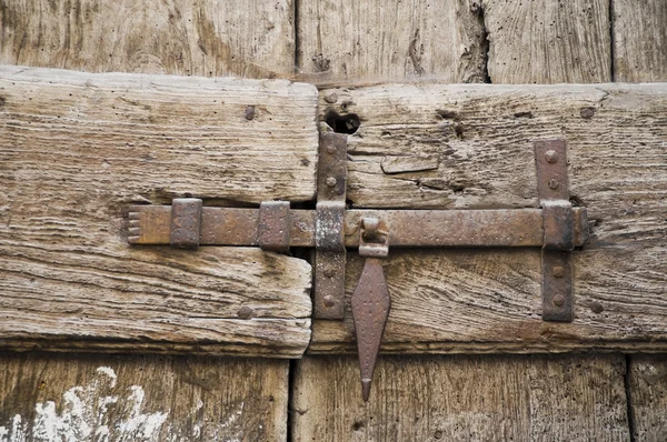 Close up of a doorlatch. — Stock Photo, Image